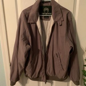 Brown Waterproof/weatherproof jacket